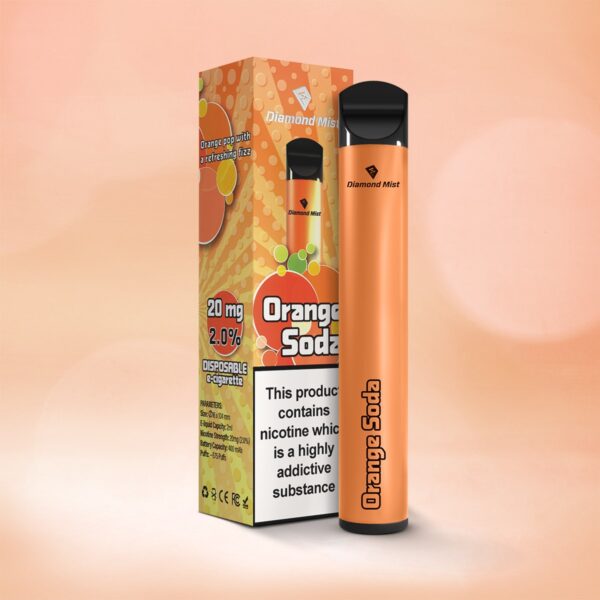 orange soda diamond mist bar