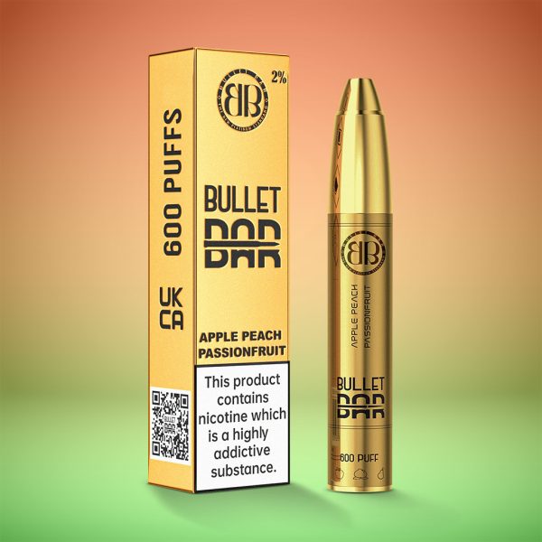 bullet bar apple peach passionfruit