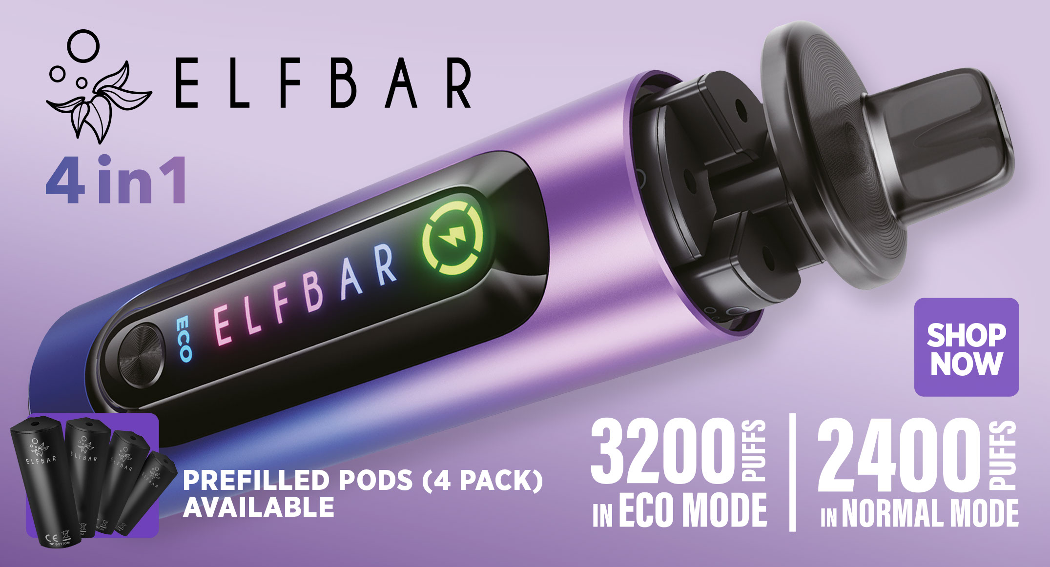 Elf Bar 4 in 1 Slider