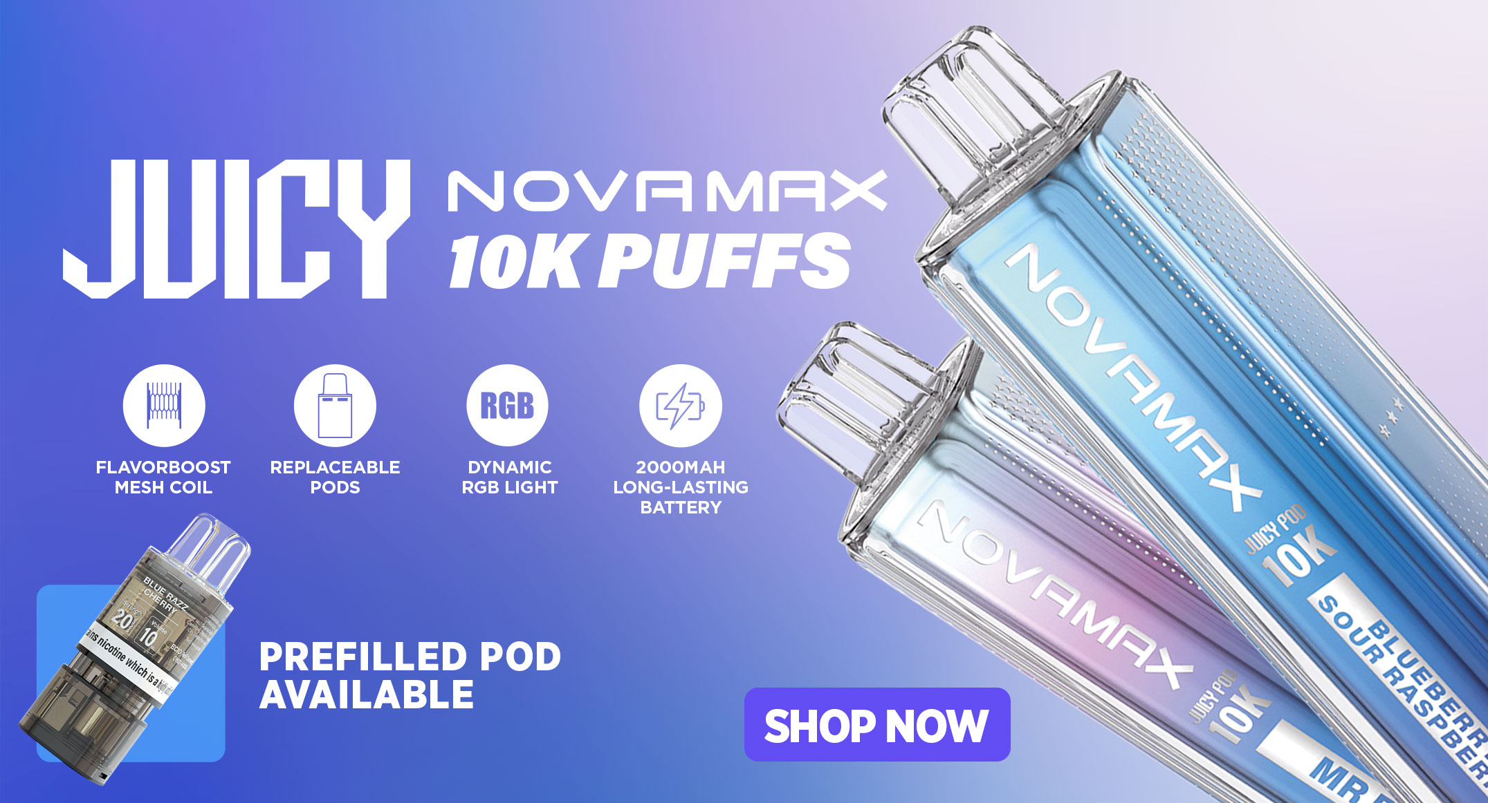 Juicy Novamax 10K Slider
