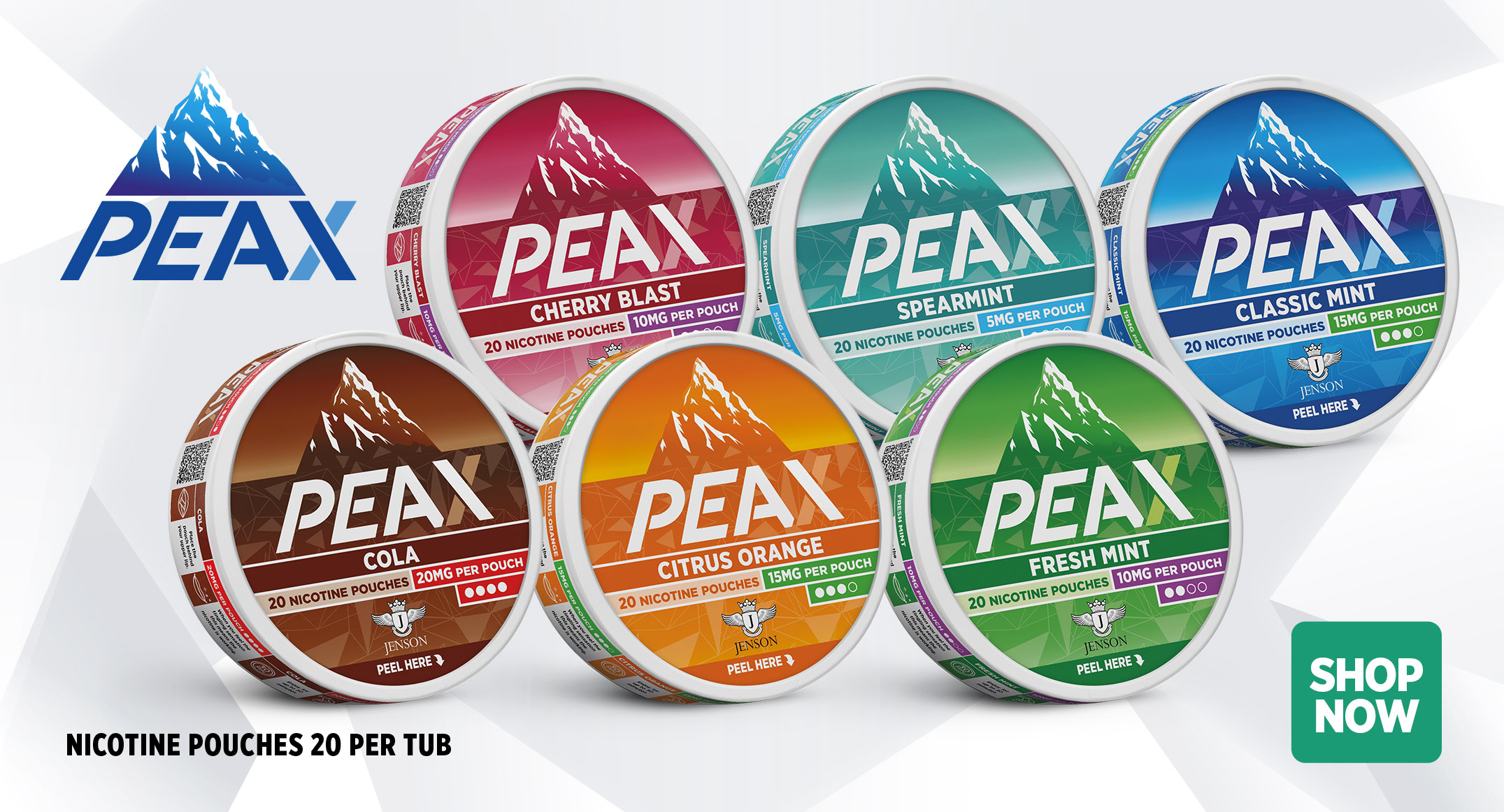 Peax Nicotine Pouches Slider