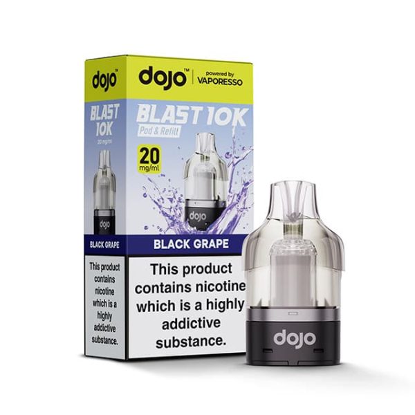 jenson ecig wholesale dojo blast 10k pod black grape