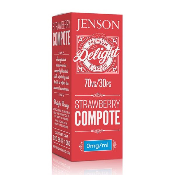 jenson ecig wholesale high vg strawberry compote 0mg