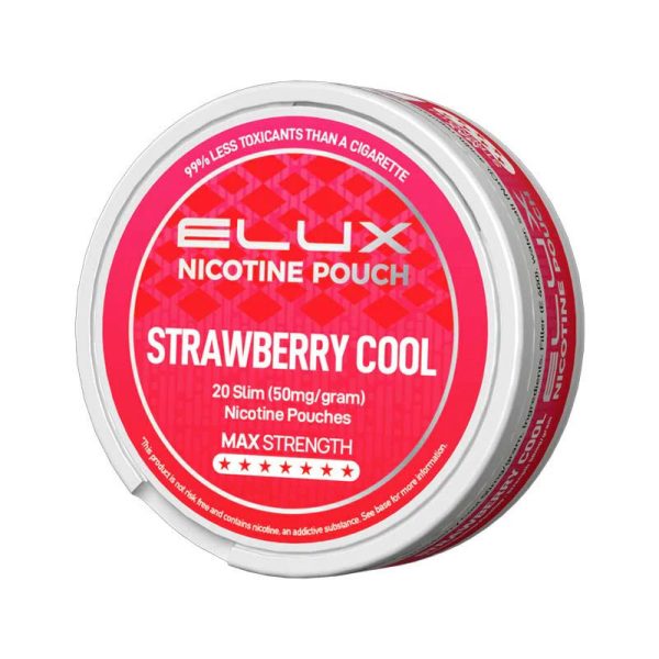 elux nicotine pouches 50mg strawberry cool