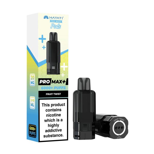 hayati pro max 6000 replacement pod fruit twist