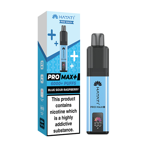 hayati pro max prefilled pod kit blue sour raspberry