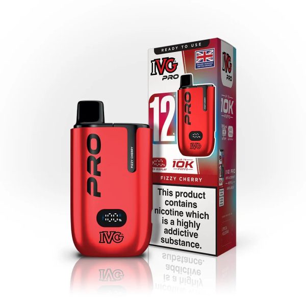 ivg pro 12 prefilled pod kit fizzy cherry