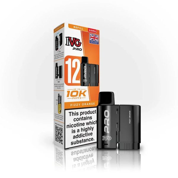 ivg pro 12 refill fizzy orange