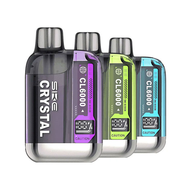 ske crystal cl6000 prefilled pod kit disposable vape